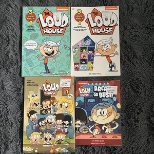 Nickelodeon The Loud House Graphic Novels - Multicolor